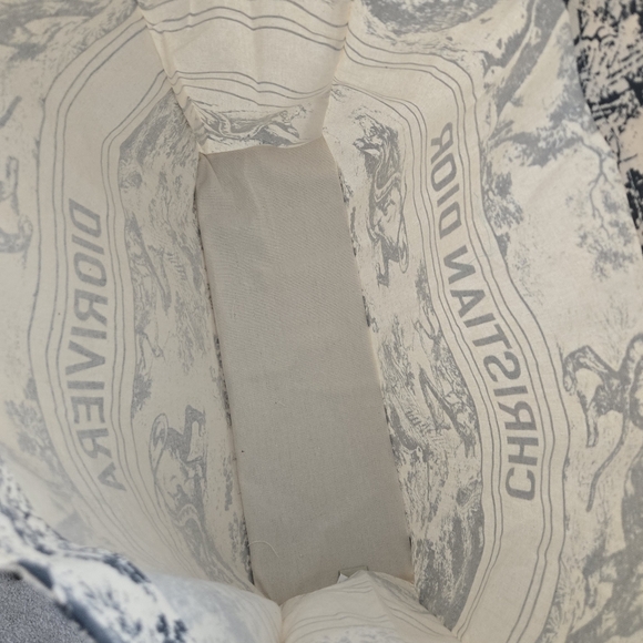 New Christian Dior VIP Straw tote bag - Picture 4 of 9